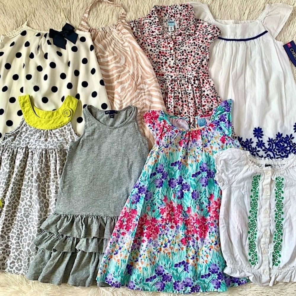 8 Piece Gap Floral Dress/Top Bundle•EUC/NWT